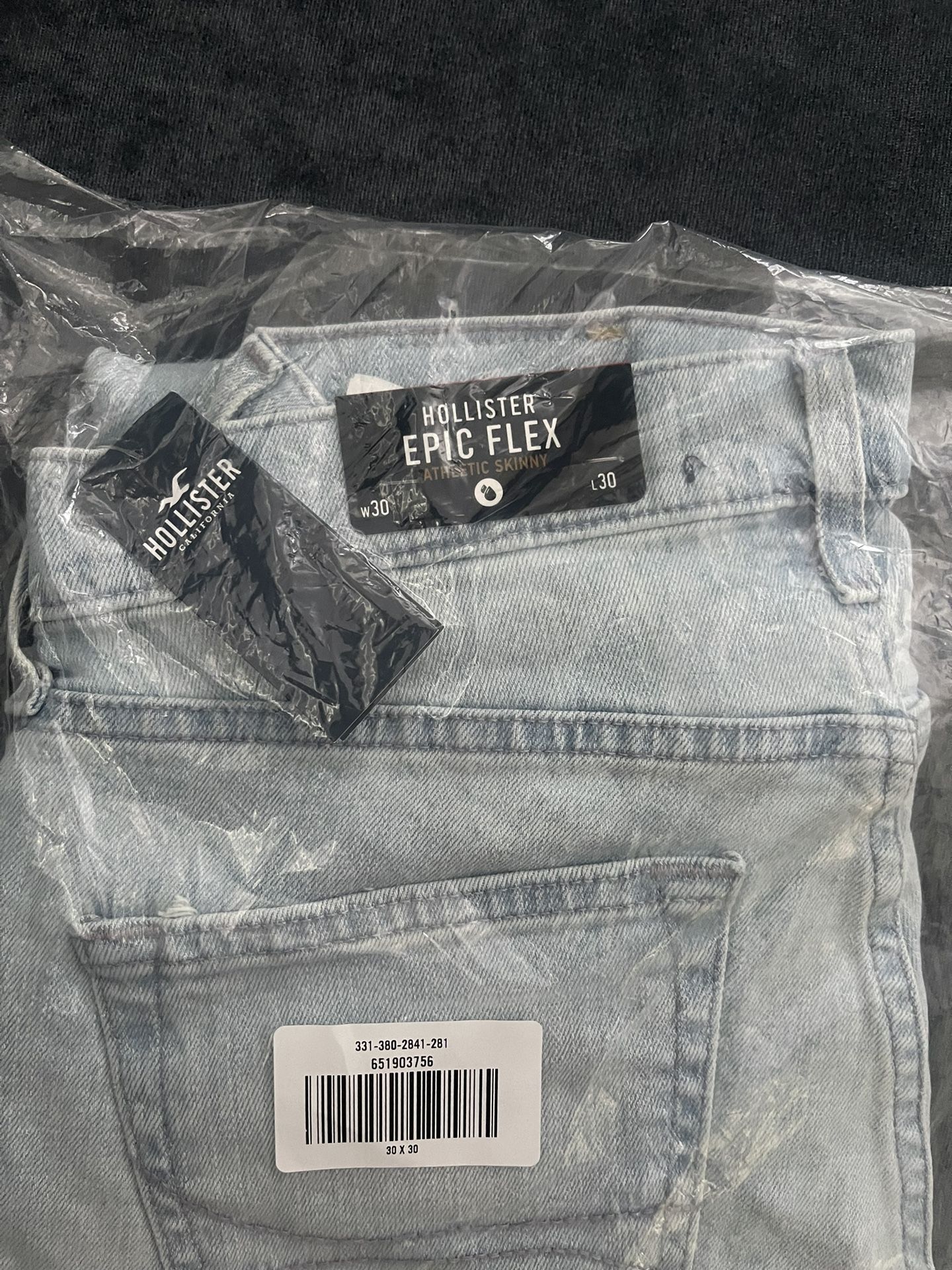 Hollister Epic Flex Light Blue Jeans ๐ Size 30 X 30 USA at the store 55$