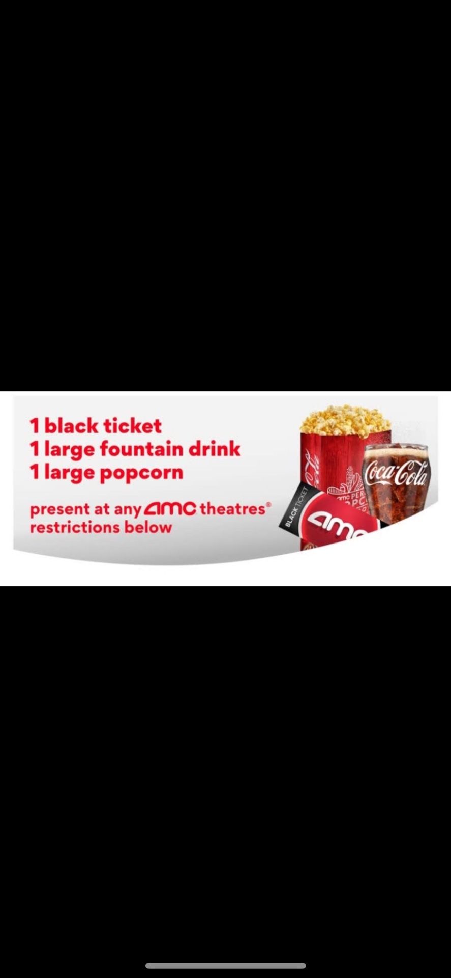AMC One Ticket Bundle