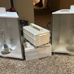 2 600 Watt Grow Lights