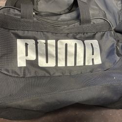 Puma black Athletic Bag