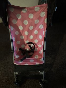 Stroller (pink Mini Mouse )