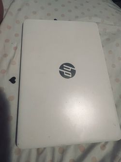 HP Laptop White