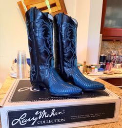 Larry Mahan Vintage women's cowboy boots