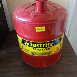 Used Justright Gas Can 5 Gallon