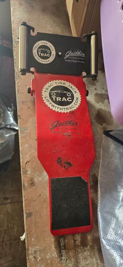 Gaither's TRAC Tire Jack with TRAC Roller Plate
