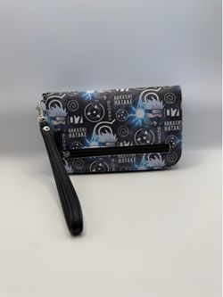 Naruto Shippuden Kakashi Hatake Wristlet Wallet / Cartera de Naruto