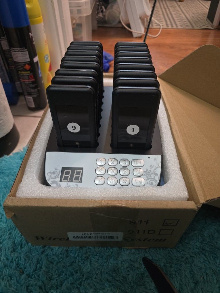 Wireless Pager System