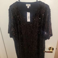 3XL Dress Black New