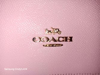 Coach New York Pink Leather Bag