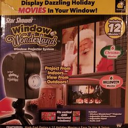 NEW Window Wonderland Christmas & Halloween