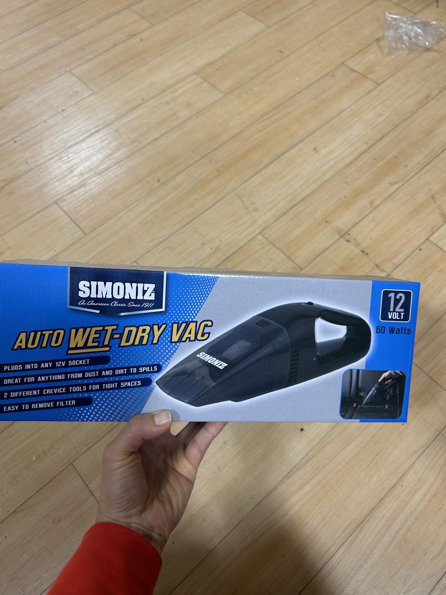 NWT Simoniz Auto Wet-Dry Vaccum