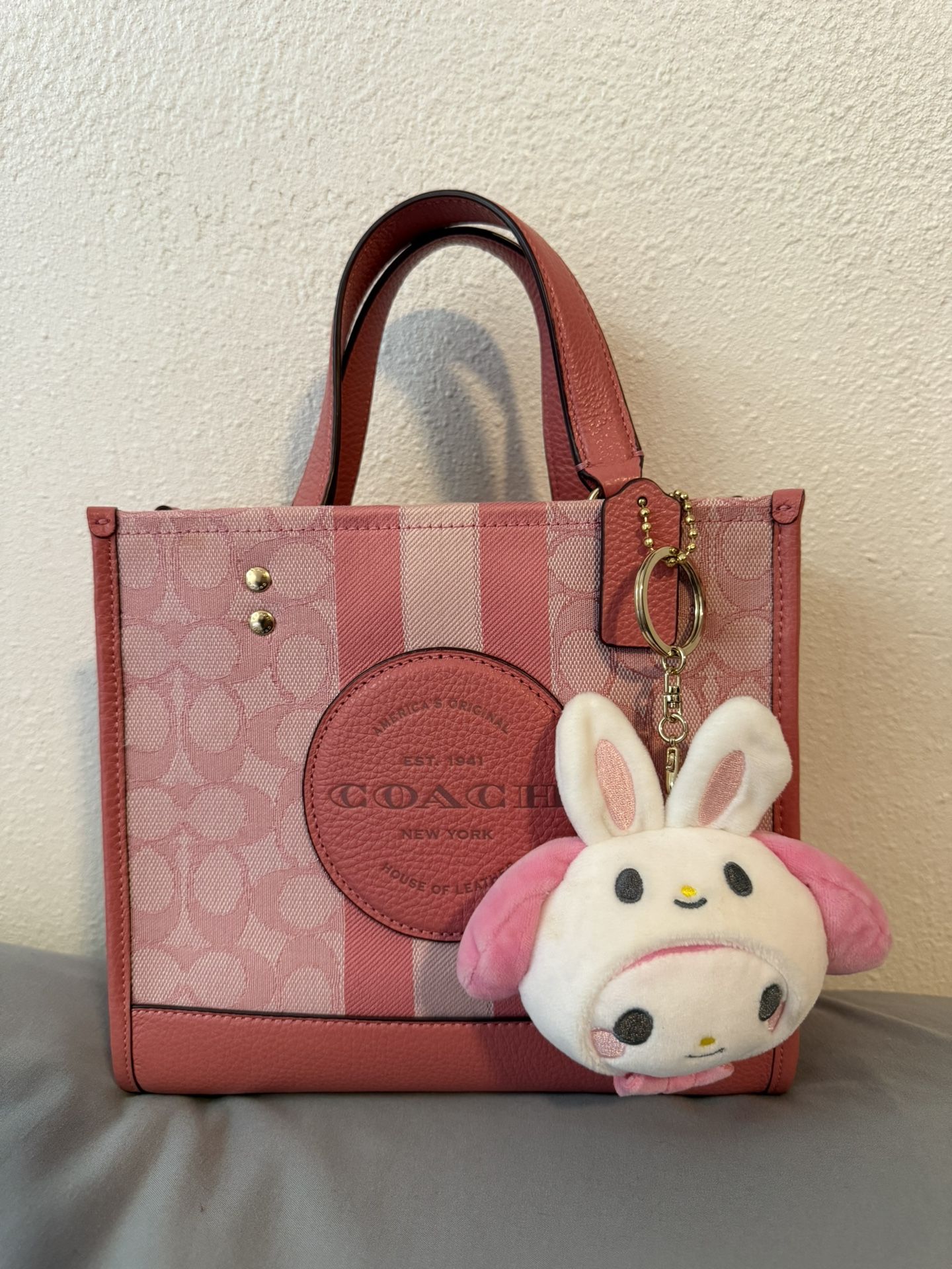 Coach Pink Tote Purse