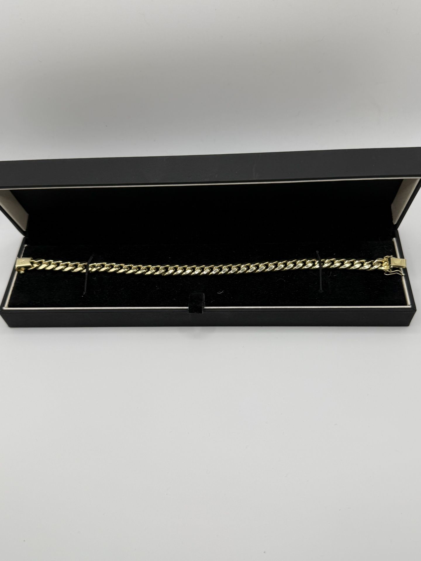 14k Cuban Link Bracelet
