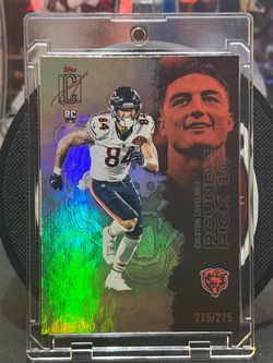 2025 Topps Signature Class Chrome Colston Loveland Rookie BOOKEND 275/275 Bears