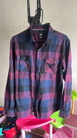Vans flannel shirt size medium