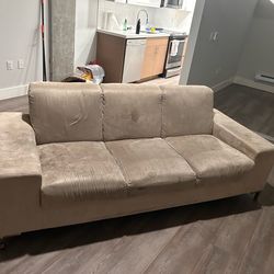 FREE Beige couch *NEED GONE ASAP*