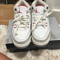 Jordan White cement 3s 