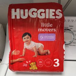 Huggies Little Movers Size 3 (12 Packs Of 26)