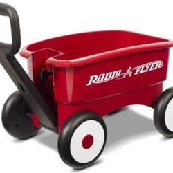 Radio Flyer My 1st 2-in-1 Wagon, Push and Pull Toy, Toddlers, NEW