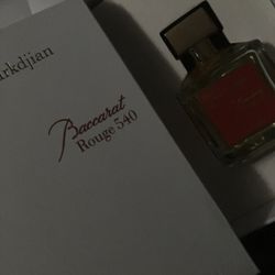 Baccarat rouge 540 white box by Masion Francis Kurkdjian 4.2 oz