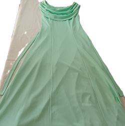 Formal Fashions Women Size 0 Green Long Party Wedding Dress 