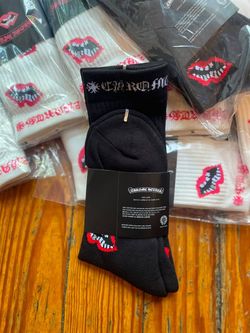 Chrome heart socks