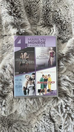 Marilyn Monroe Movies DVDS