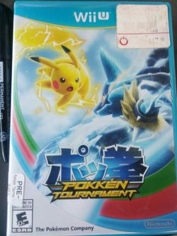 Pokemon tournament Nintendo Wii u game