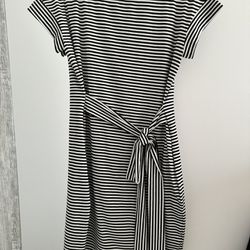 MEROKEETY Women’s Summer Striped Short Sleeve T-Shirt Dress
