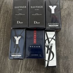 DIOR, PRADA, YSL COLOGNES