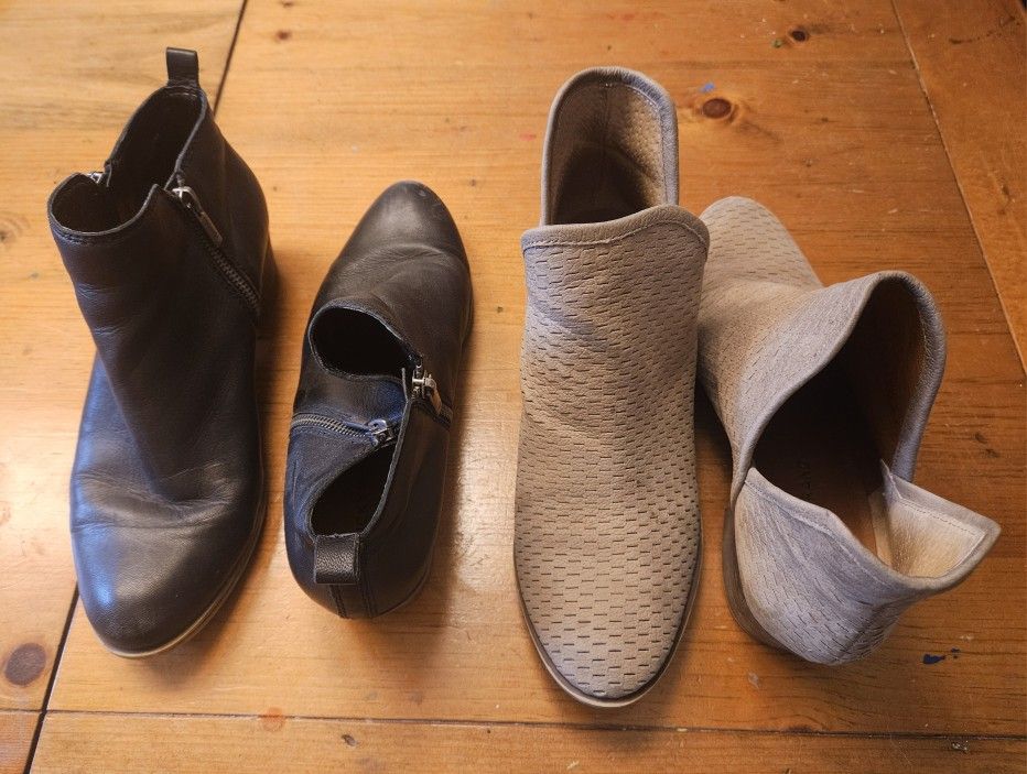 Lucky Brand Short Boots Women's 8.5