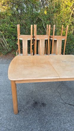 Table and chairs