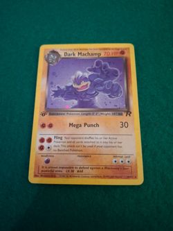 Rare holo Dark Machamp in N.M
