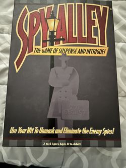 Spy Alley Board Game New