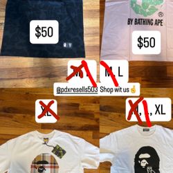 Bape T Shirts (NEW)