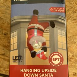 Upside Down Santa 6ft. $20
