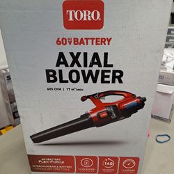 Toro 60 Volt Cordless Brushless Leaf Blower With Battery And Charger 