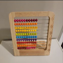 Counting Beads / Abacus - Heavy Wood