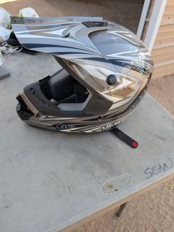 Ocelot dirt bike helmet XL