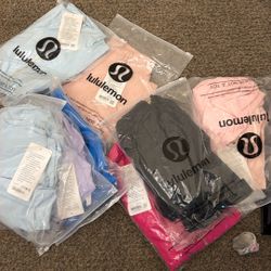 lululemon jacket and shorts
