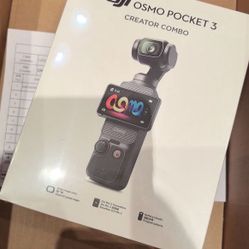 DJI Osmo Pocket 3 Creator Combo – Brand New 