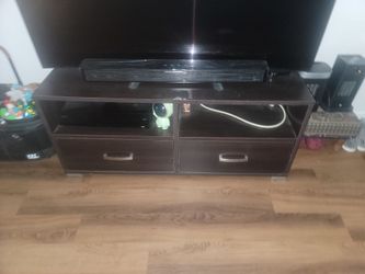 Tv console with drawers. Not tv