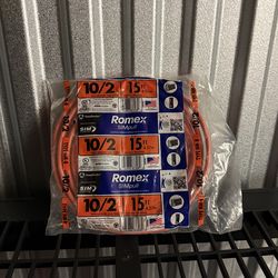 10-2 romex 15 ft