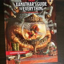 Dungeons And Drangons DnD 5e Book Xanathar’s Guide To Everything 