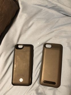 (2) Charging cases for iPhone 6