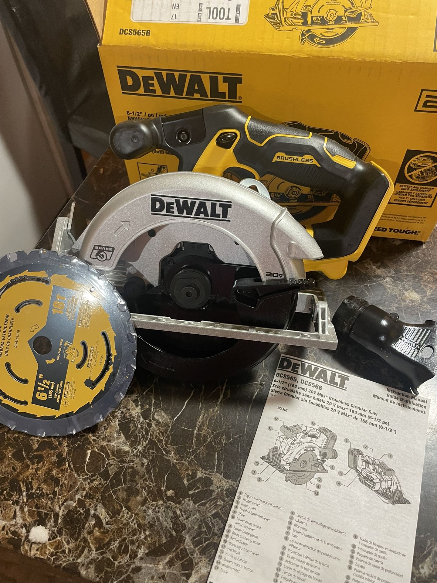 New DeWalt Circular Saw