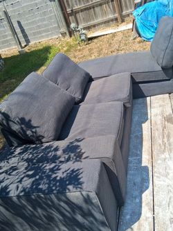 L shape almost new Couches