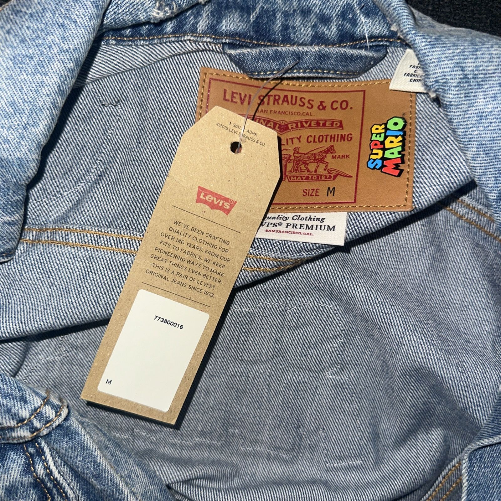 Mario Levi Denim Jacket.