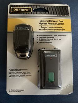 Universal garage door opener