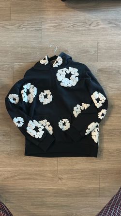 Denim Tears The Cotton Wreath Hoodie Black